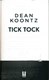 Tick tock by Dean R. Koontz
