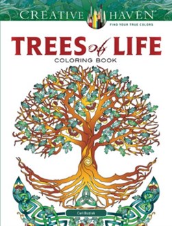 Creative Haven Trees of Life Coloring Book by Cari Buziak