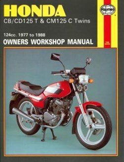 Honda CB/CD125 T & CM125 C twins owners workshop manual by Jeremy Churchill