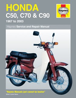 Honda C50, C70 & C90 service & repair manual by Mervyn Bleach