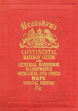 Bradshaws Continental Railway Guide H/B by George Bradshaw