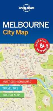 Lonely Planet Melbourne City Map by Lonely Planet