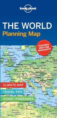 Lonely Planet The World Planning Map by Lonely Planet