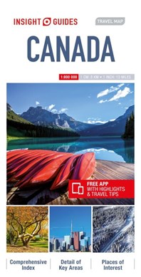 Insight Guides Travel Map Canada by Insight Guides