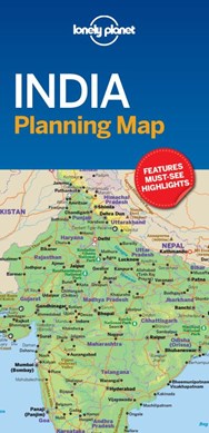 Lonely Planet India Planning Map by Lonely Planet
