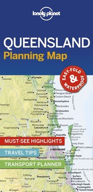 Lonely Planet Queensland Planning Map by Lonely Planet