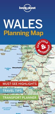 Lonely Planet Wales Planning Map by Lonely Planet