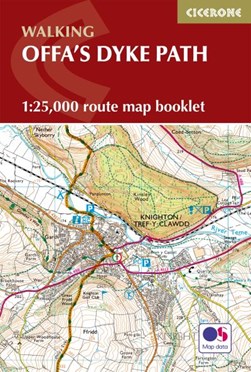Offa's Dyke map booklet by Michael C. Dunn