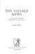 The village news by Tom Fort