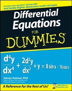 Differential equations for dummies by Steven Holzner