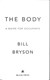Body P/B by Bill Bryson