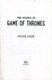 The science of Game of thrones by Helen Keen
