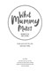 What Mummy Makes H/B by Rebecca Wilson