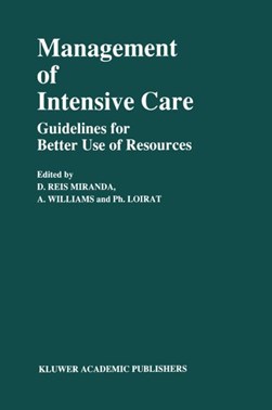 Management of intensive care by D. Reis Miranda
