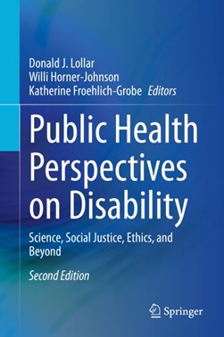 Public Health Perspectives on Disability by Donald J. Lollar