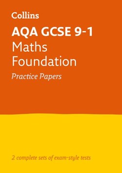 AQA GCSE 9-1 maths foundation practice test papers by 
