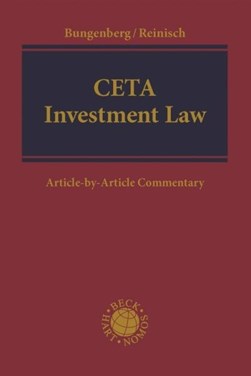 CETA investment law by Marc Bungenberg