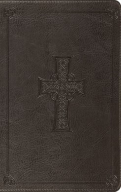 Value Thinline Bible-ESV-Celtic Cross Design by Crossway Bibles