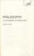 Philosophy - A Complete Introduction: Teach Yourself  p/b by Sharon M. Kaye