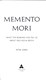 Memento mori by P. V. Jones