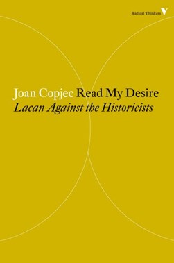 Read my desire by Joan Copjec