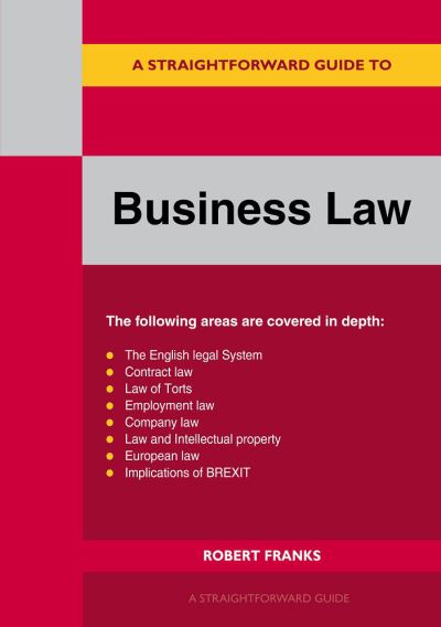 Buy A Straightforward Guide To Business Law Book at Easons