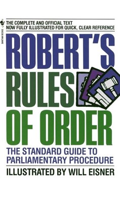 Robert's rules of order by Henry M. Robert