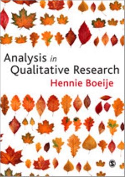 Analysis in qualitative research by Hennie Boeije