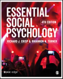 Essential social psychology by Richard J. Crisp
