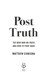 Post Truth P/B by Matthew D'Ancona