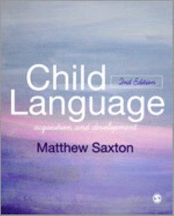 Child Language by Matthew Saxton