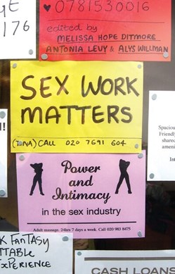 Sex work matters by Melissa Hope Ditmore