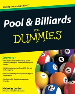 Pool & billiards for dummies by Nicholas Leider