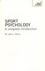 Sports psychology by John L. Perry