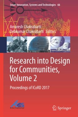 Research into design for communities. Volume 2 Proceedings o by International Conference on Research into Design