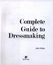 Complete guide to dressmaking by Jules Fallon