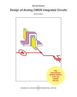 Design of analog CMOS integrated circuits by Behzad Razavi