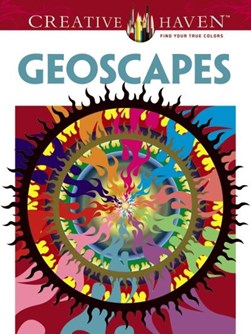 Creative Haven Geoscapes Coloring Book by David Hop