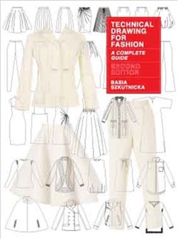 Technical drawing for fashion by Basia Szkutnicka