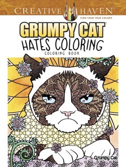 Creative Haven Grumpy Cat Hates Coloring by Diego Pereira