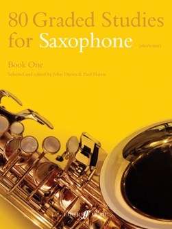 80 graded studies for saxophone (alto/tenor). Book one (1-46 by John Davies