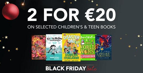 Black Friday Deal: 2 for €20 on selected children's & teen books