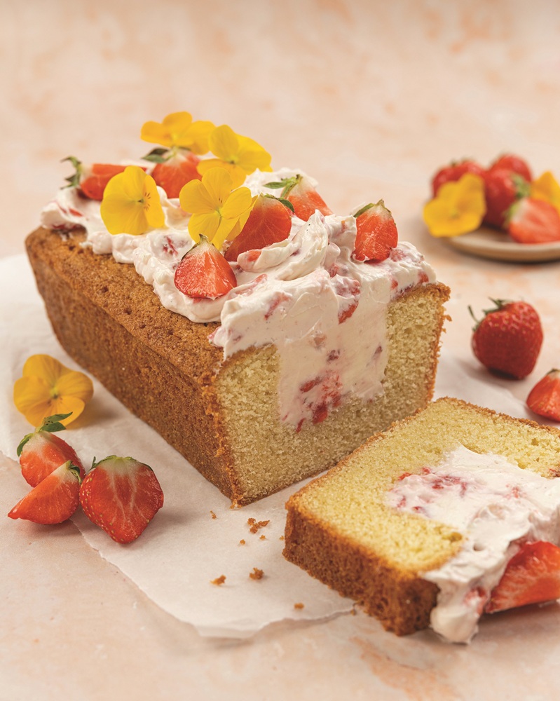 Mother's Day cake - recipe from Shane Smith's book Loaf Tin Bakes