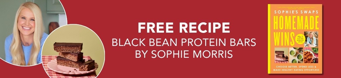 Eason blog - Free Recipe by Sophie Morries -Black Bean Protein Bars