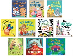 Little Tiger Picturebooks Pack Of 10 P/b by Various