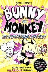 Jamie Smart's Bunny vs Monkey and the supersonic aye-aye!