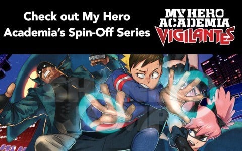 My Hero Academia Vigilantes Banner