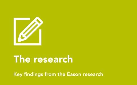 the research - key findings from the Eason children's research