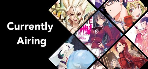 Currently Airing Manga 