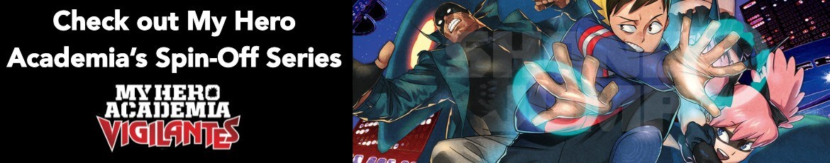 My Hero Academia Vigilantes Banner